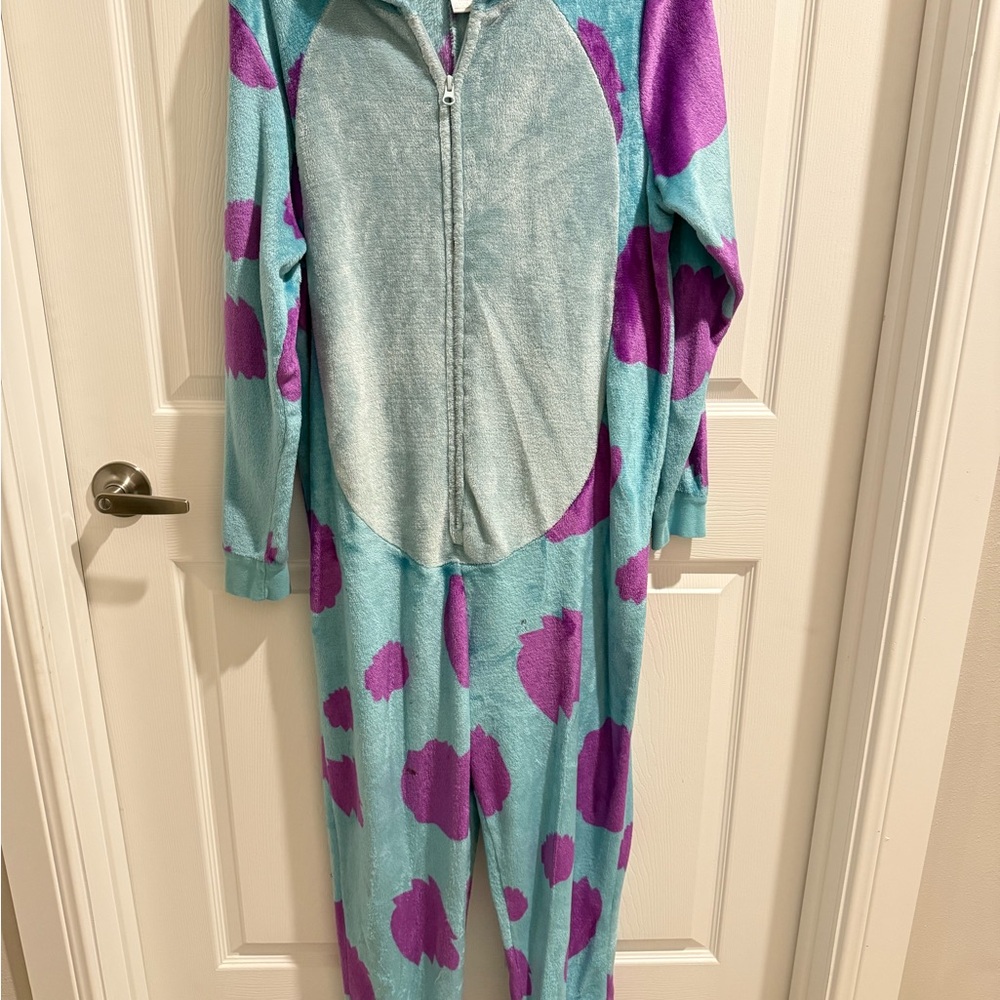 Men One Piece Costume - Blue and Purple